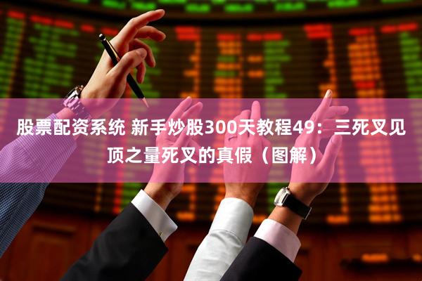 股票配资系统 新手炒股300天教程49：三死叉见顶之量死叉的真假（图解）